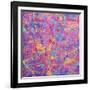 Splash I-Abstract Graffiti-Framed Giclee Print