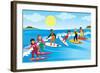 Splash! - Jack & Jill-Scott Burroughs-Framed Giclee Print