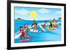 Splash! - Jack & Jill-Scott Burroughs-Framed Giclee Print