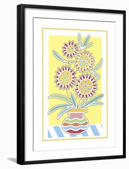 Splash of Colour II-Enrique Hormigos-Framed Art Print