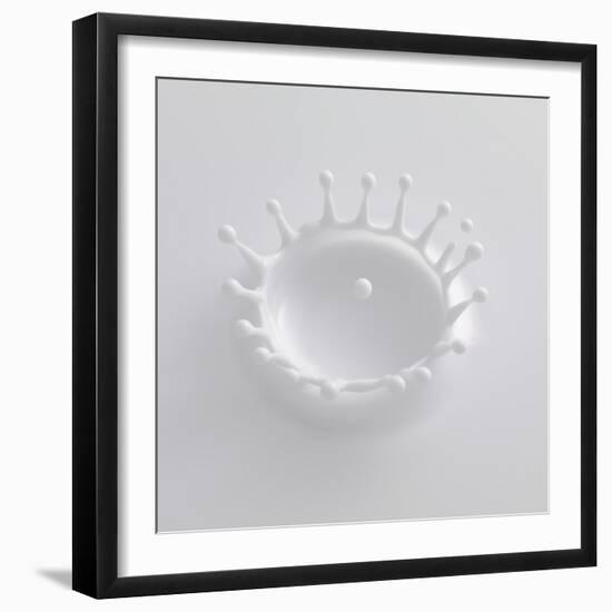 Splash of Milk-Taro Yamada-Framed Premium Photographic Print