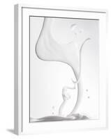 Splash of Milk-Sven C^ Raben-Framed Photographic Print