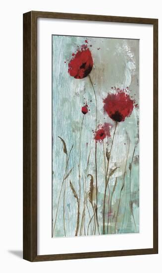 Splash Poppies II-Catherine Brink-Framed Giclee Print