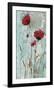 Splash Poppies II-Catherine Brink-Framed Giclee Print