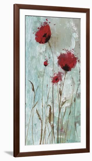 Splash Poppies II-Catherine Brink-Framed Giclee Print