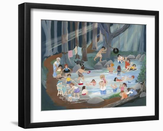 Splash!-Carol Salas-Framed Giclee Print