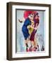 "Splashed,"May 20, 1939-John LaGatta-Framed Giclee Print