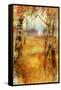 Splashes of Autumn-Ken Roko-Framed Stretched Canvas