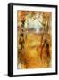 Splashes of Autumn-Ken Roko-Framed Art Print