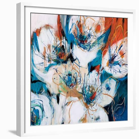 Splashes of Blue-A^ Fitzsimmons-Framed Giclee Print