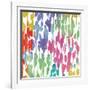 Splashes of Color II-Hugo Wild-Framed Art Print