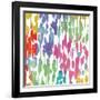 Splashes of Color II-Hugo Wild-Framed Art Print