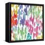 Splashes of Color II-Hugo Wild-Framed Stretched Canvas