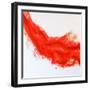 Splashing flow (L)-Hyunah Kim-Framed Art Print
