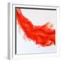 Splashing flow (L)-Hyunah Kim-Framed Art Print