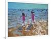 Splashing in the Sea, Clacton, 2014-Andrew Macara-Framed Giclee Print