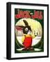 Splashing Into Spring - Jack and Jill, February 1970-Cal Massey-Framed Giclee Print