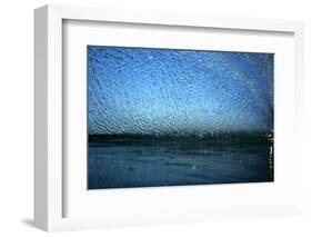 Splashing Wake from a Knee-Board-Rick Doyle-Framed Photographic Print