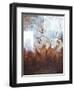 Splashly Umber II-Herb Dickinson-Framed Photographic Print