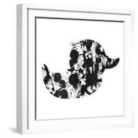 Splatter Duck-OnRei-Framed Art Print