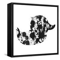 Splatter Duck-OnRei-Framed Stretched Canvas