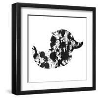 Splatter Duck-OnRei-Framed Art Print