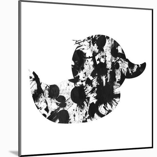 Splatter Duck-OnRei-Mounted Art Print