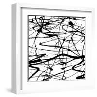 Splatter Paint I-Ricki Mountain-Framed Art Print