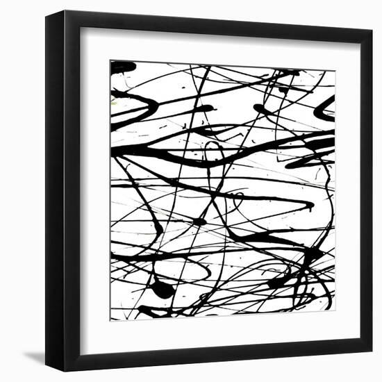 Splatter Paint I-Ricki Mountain-Framed Art Print