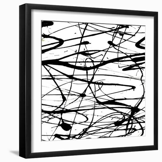 Splatter Paint I-Ricki Mountain-Framed Art Print