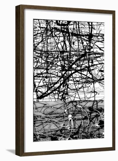Splatter Paint III-Ricki Mountain-Framed Art Print