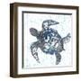 Splatter Turtle-Kimberly Allen-Framed Art Print