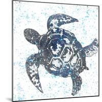 Splatter Turtle-Kimberly Allen-Mounted Art Print