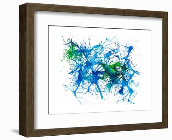 Splatters 1-Hello Angel-Framed Giclee Print