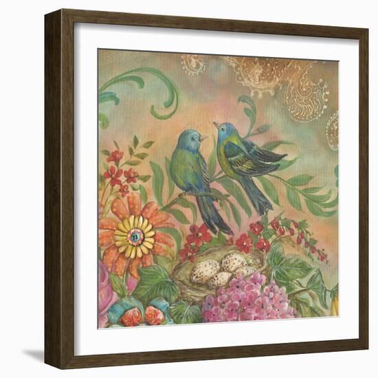 Splendid Botanical II-Kate McRostie-Framed Art Print