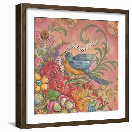 Splendid Botanical IV-Kate McRostie-Framed Art Print