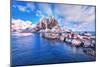 Splendid Hamnoy-Philippe Sainte-Laudy-Mounted Photographic Print