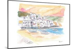 Splendid Ischia Harbour View in Bright Sunshine-M. Bleichner-Mounted Art Print