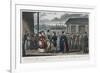 Splendid Jem' Amongst the Convicts in the Naval Dock Yard at Chatham, Kent, 1821-Isaac Robert Cruikshank-Framed Giclee Print