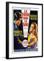 Splendor in the Grass, Belgian Movie Poster, 1961-null-Framed Art Print