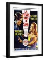 Splendor in the Grass, Belgian Movie Poster, 1961-null-Framed Art Print