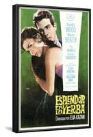 Splendor in the Grass, Spanish Movie Poster, 1961-null-Framed Art Print