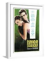 Splendor in the Grass, Spanish Movie Poster, 1961-null-Framed Art Print