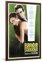 Splendor in the Grass, Spanish Movie Poster, 1961-null-Framed Art Print