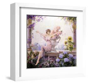 Splendor of Spring Flowers-Louise Abbema-Framed Art Print