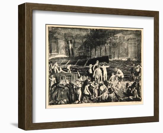 Splinter Beach, 1916-George Wesley Bellows-Framed Giclee Print