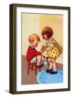 Splinter. Ouch!-Mildred Plew Merryman-Framed Art Print