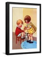 Splinter. Ouch!-Mildred Plew Merryman-Framed Art Print