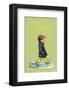 Splish Splash Splosh - Alfie Illustrated Print-Shirley Hughes-Framed Giclee Print