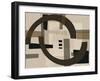 Split 4-Doris Charest-Framed Art Print